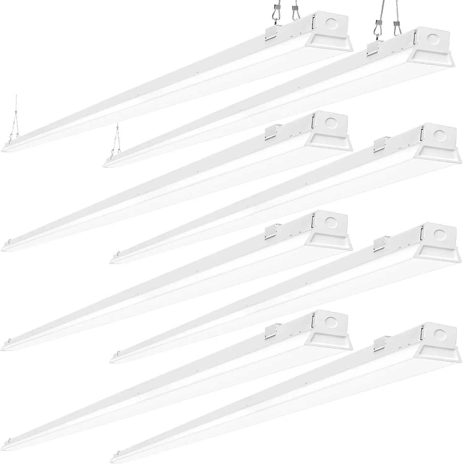 LED Shop Light Fixture, 110W LED Strip Light, 12200 LM, 5000K, 8 Foot LED Linear Lights
LED Shop Light Fixture, 110W LED Strip Light, 12200 LM, 5000K, 8 Foot LED Linear Lights