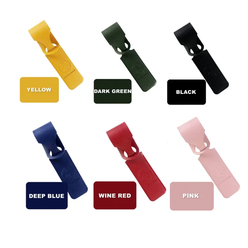 1PC PU Leather Luggage Tag Creative Baggage Suitcase Identifier ID Addres Holder Boarding Tags Portable Label Travel Accessories
1PC PU Leather Luggage Tag Creative Baggage Suitcase Identifier ID Addres Holder Boarding Tags Portable Label Travel Accessories