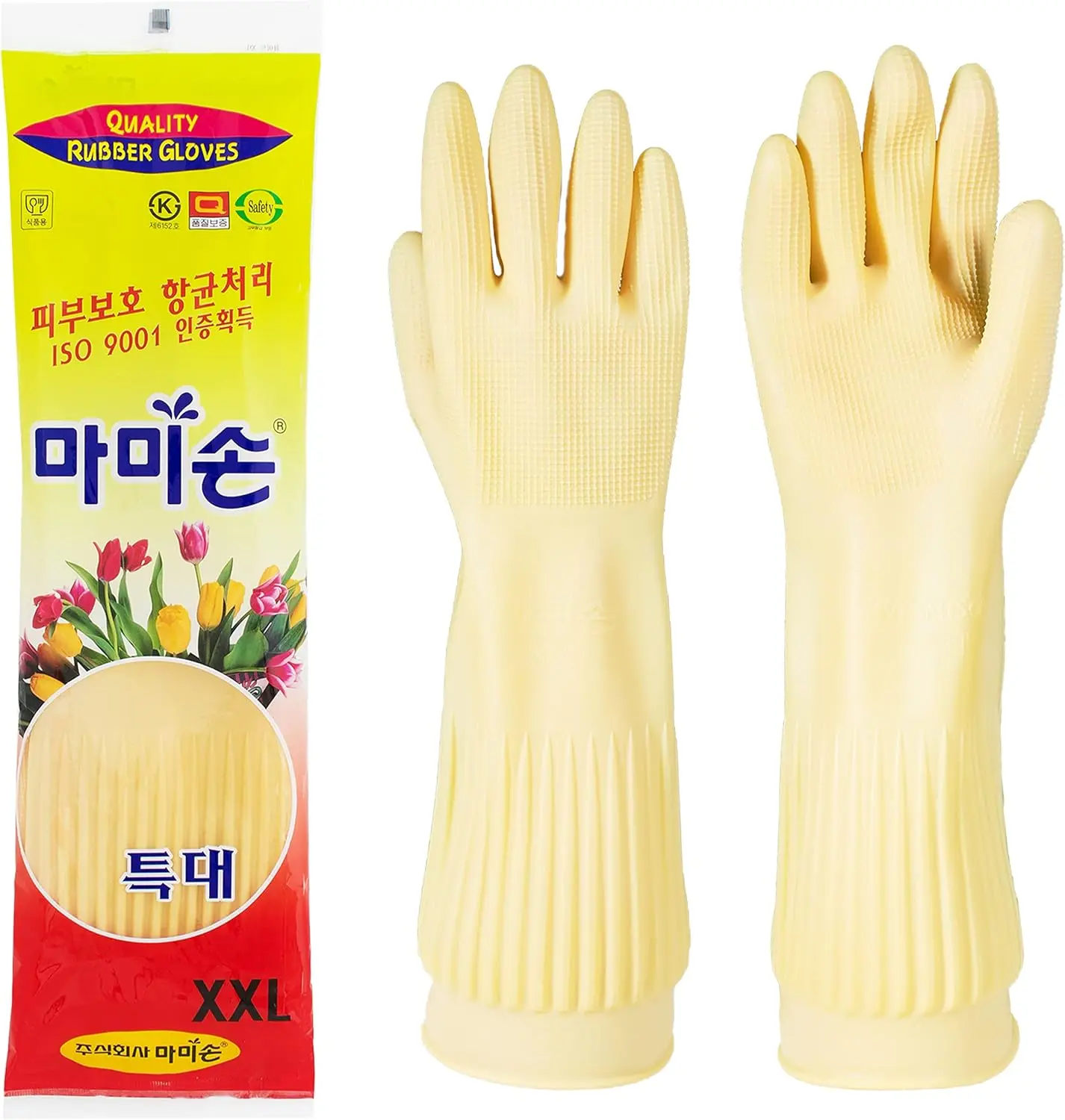 Reusable Waterproof Dishwashing Gloves, Non-Slip Kitchen Gloves, Pink, XXL, 1 Pair
Reusable Waterproof Dishwashing Gloves, Non-Slip Kitchen Gloves, Pink, XXL, 1 Pair