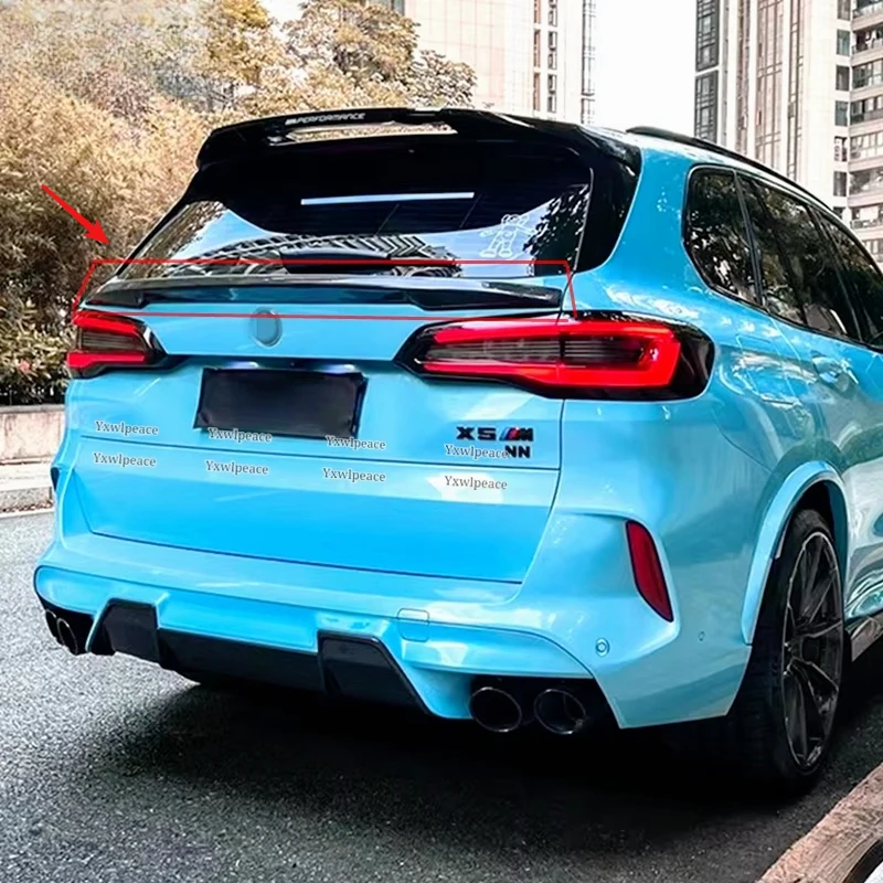 ABS Glossy Black/ Real Carbon Fiber Rear Trunk Middle Spoiler Wing Body Kit Accessories For BMW X5 G05 Spoiler 2019-2023
ABS Glossy Black/ Real Carbon Fiber Rear Trunk Middle Spoiler Wing Body Kit Accessories For BMW X5 G05 Spoiler 2019-2023