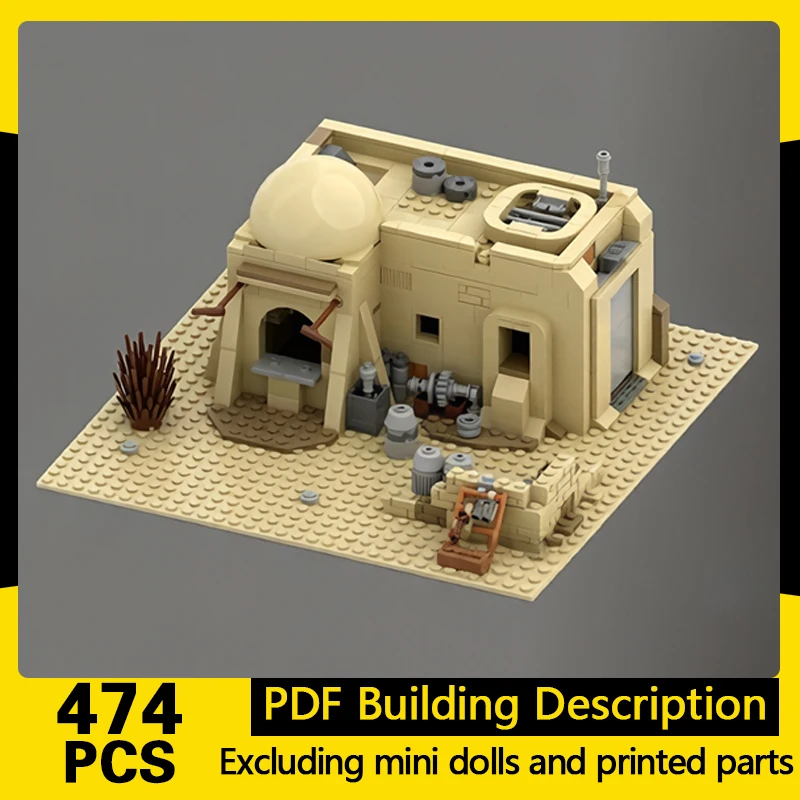 Star Movies Model MOC Building Bricks Desert Large Waste Plant Modular Technology Gifts Holiday Assemble Children Toys Suit
Star Movies Model MOC Building Bricks Desert Large Waste Plant Modular Technology Gifts Holiday Assemble Children Toys Suit