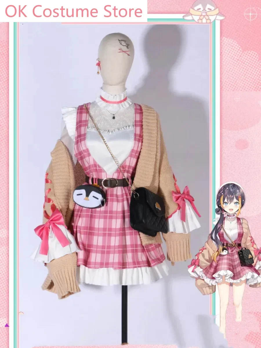 Vtuber Petra Gurin Plaid Skirt Cosplay Costume Cos Game Anime Party Uniform Hallowen Play Role Clothes Clothing
Vtuber Petra Gurin Plaid Skirt Cosplay Costume Cos Game Anime Party Uniform Hallowen Play Role Clothes Clothing