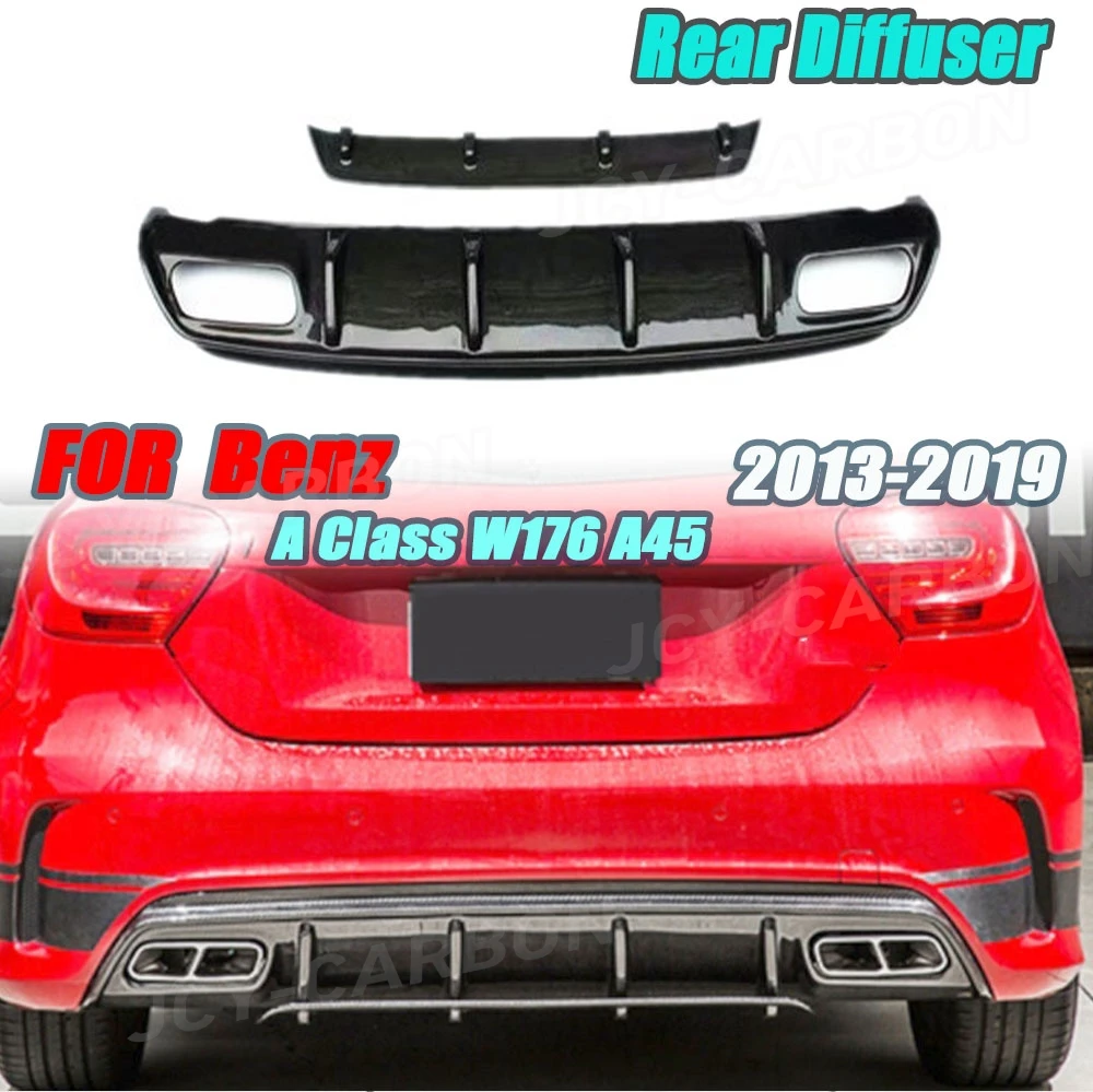 Carbon Fiber For Mercedes Benz A Class W176 A45 2013-2019 Rear Diffuser Lip Back Bumper Protector Car Exterior Tuning Parts
Carbon Fiber For Mercedes Benz A Class W176 A45 2013-2019 Rear Diffuser Lip Back Bumper Protector Car Exterior Tuning Parts
