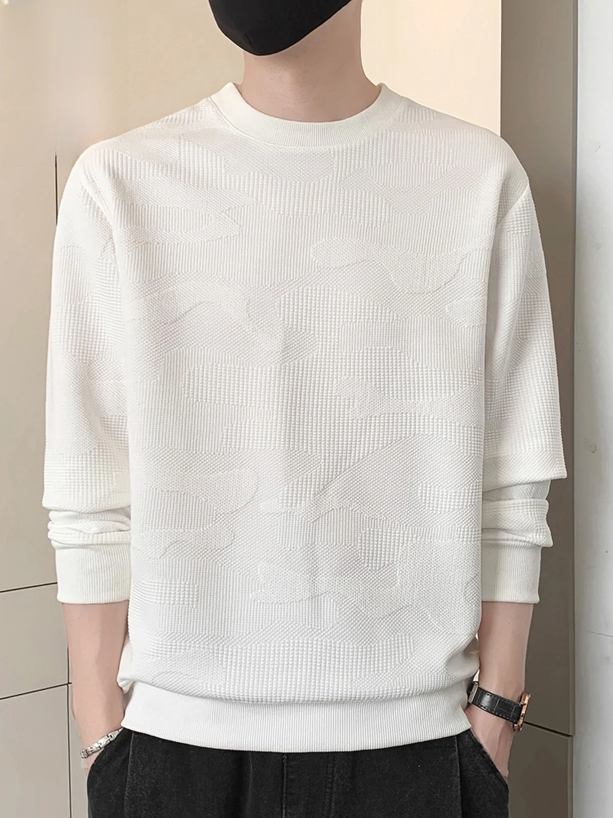 Мужская толстовка с круглым вырезом и длинным рукавом, новинка весенней коллекции, модный бренд, удобная посадка
Мужская толстовка с круглым вырезом и длинным рукавом, новинка весенней коллекции, модный бренд, удобная посадка