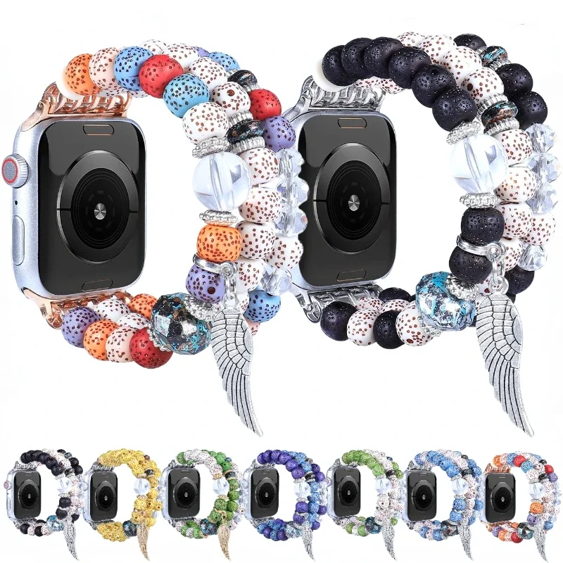 Женский браслет с бусинами для Apple Watch Ultra/2/10/9/8/7/6/5/4/SE, браслет для iWatch Series 3 38 мм, 45 мм, 41 мм, 44 мм, 42 мм, 40 мм
Женский браслет с бусинами для Apple Watch Ultra/2/10/9/8/7/6/5/4/SE, браслет для iWatch Series 3 38 мм, 45 мм, 41 мм, 44 мм, 42 мм, 40 мм