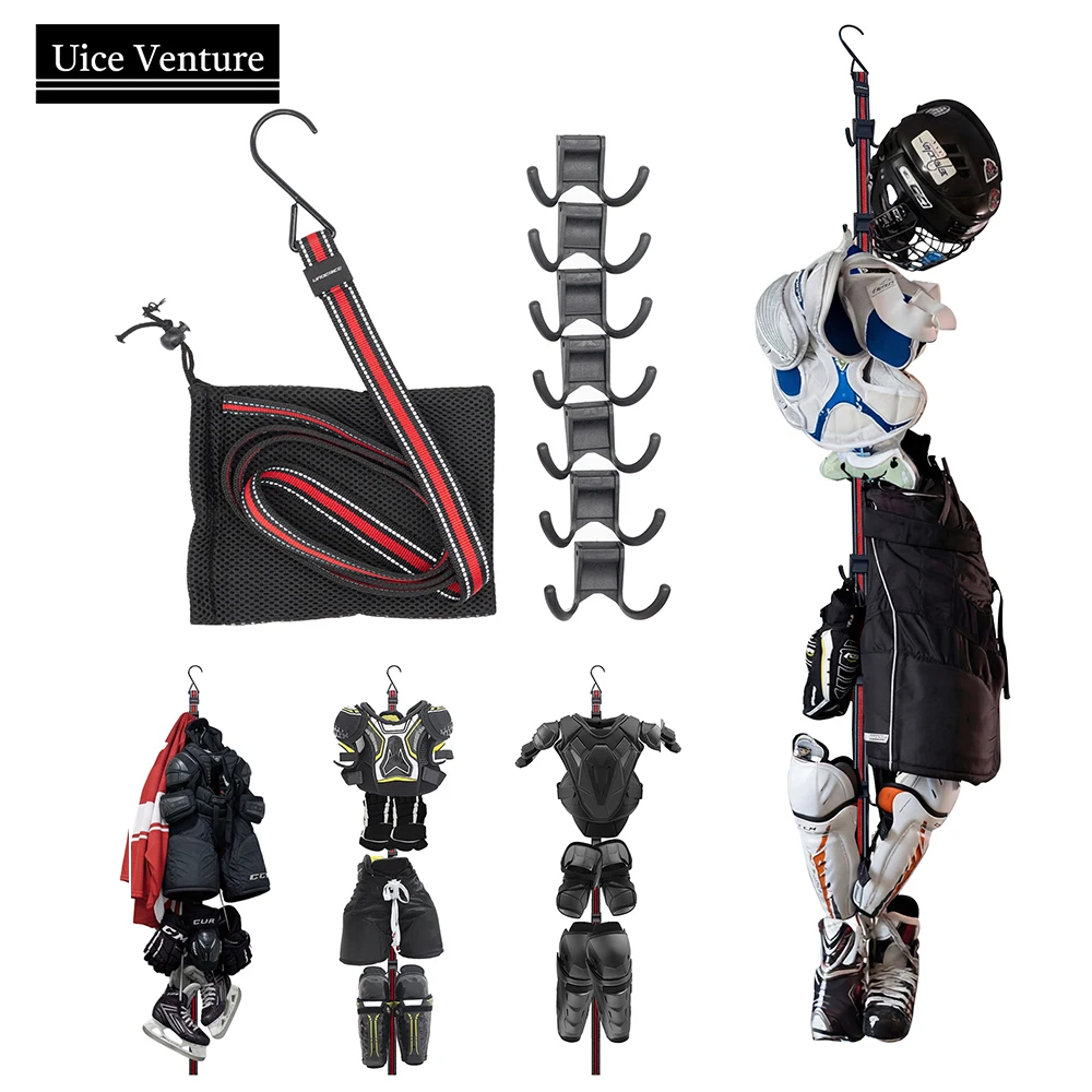 Hockey Equipment Ice Hockey Drying Rack Baseball Gear Hook Hanging Drying Rack Adjustable Hooks Portable Ice Hockey Accessories
Hockey Equipment Ice Hockey Drying Rack Baseball Gear Hook Hanging Drying Rack Adjustable Hooks Portable Ice Hockey Accessories