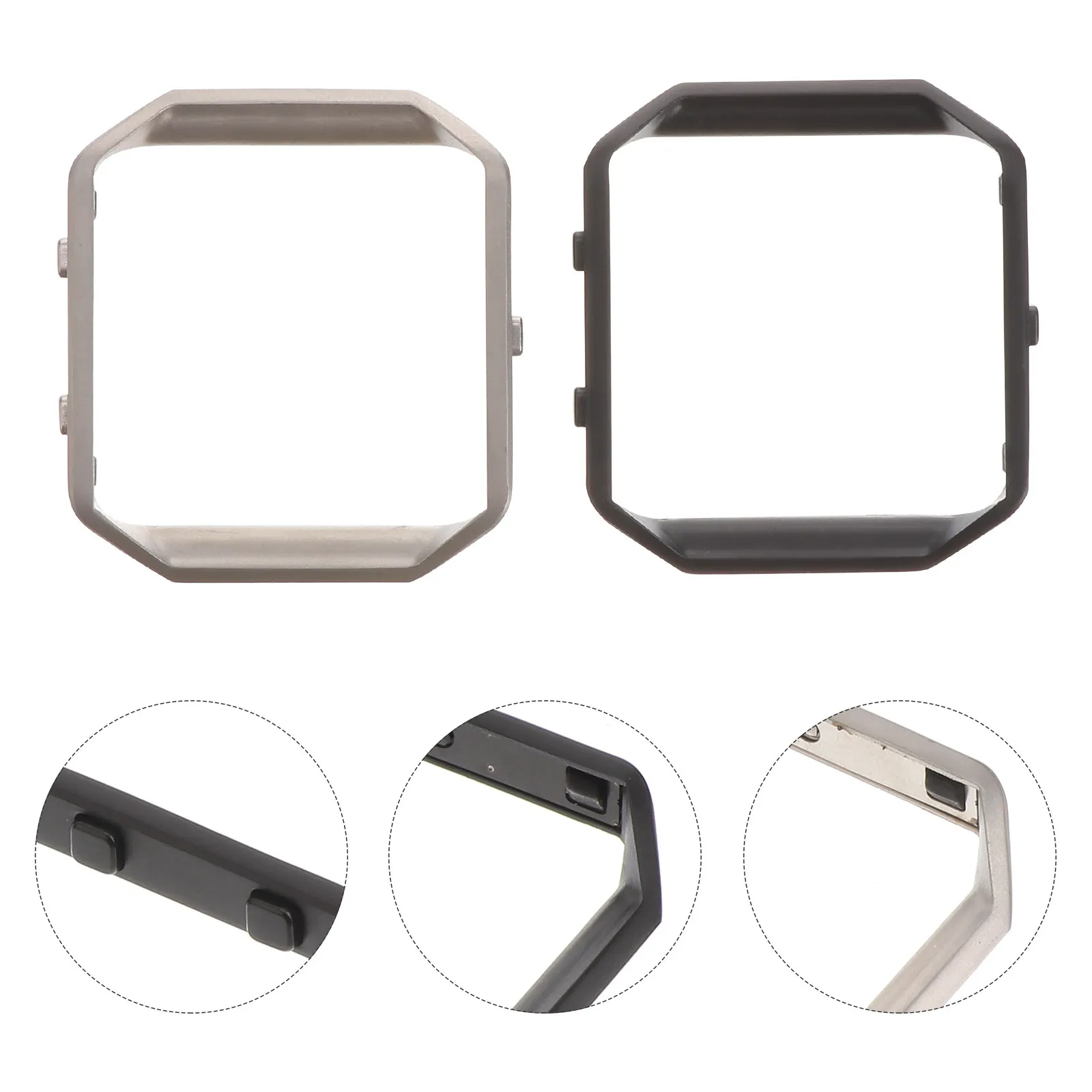 2 Pcs Frames Watch Stainless Steel Metal Blaze Accessories for Making Replacement
2 Pcs Frames Watch Stainless Steel Metal Blaze Accessories for Making Replacement