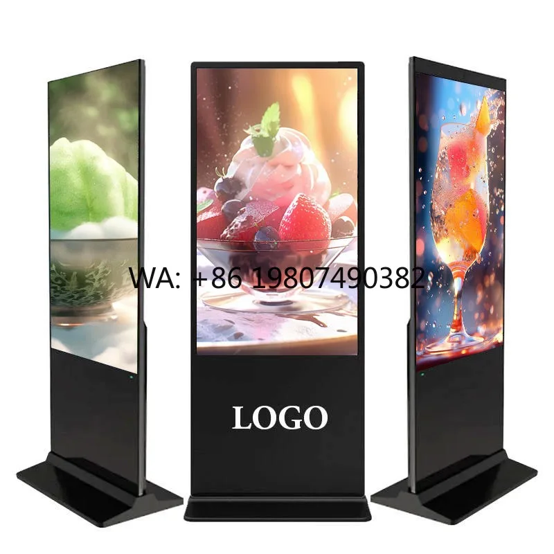 43 55 Inch 4K Vertical LCD Touch Floor Display Smart Digital Signage Panel For Shopping Mall Indoor Commercial Advertising
43 55 Inch 4K Vertical LCD Touch Floor Display Smart Digital Signage Panel For Shopping Mall Indoor Commercial Advertising