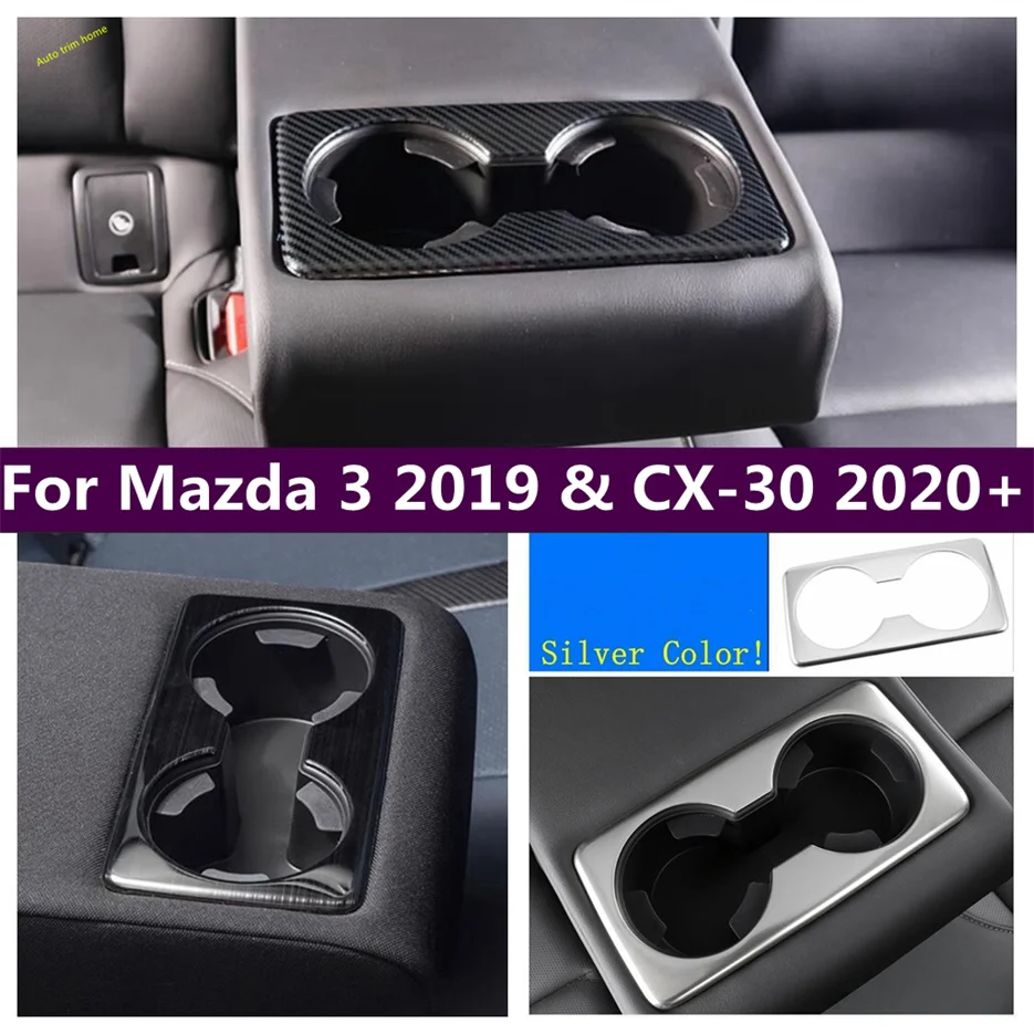 Car Seat Back Row Water Cup Holder Cover Frame Trim Fit For Mazda 3 2019 & CX-30 2020 - 2024 Stainless Steel Sticker Accessories
Car Seat Back Row Water Cup Holder Cover Frame Trim Fit For Mazda 3 2019 & CX-30 2020 - 2024 Stainless Steel Sticker Accessories