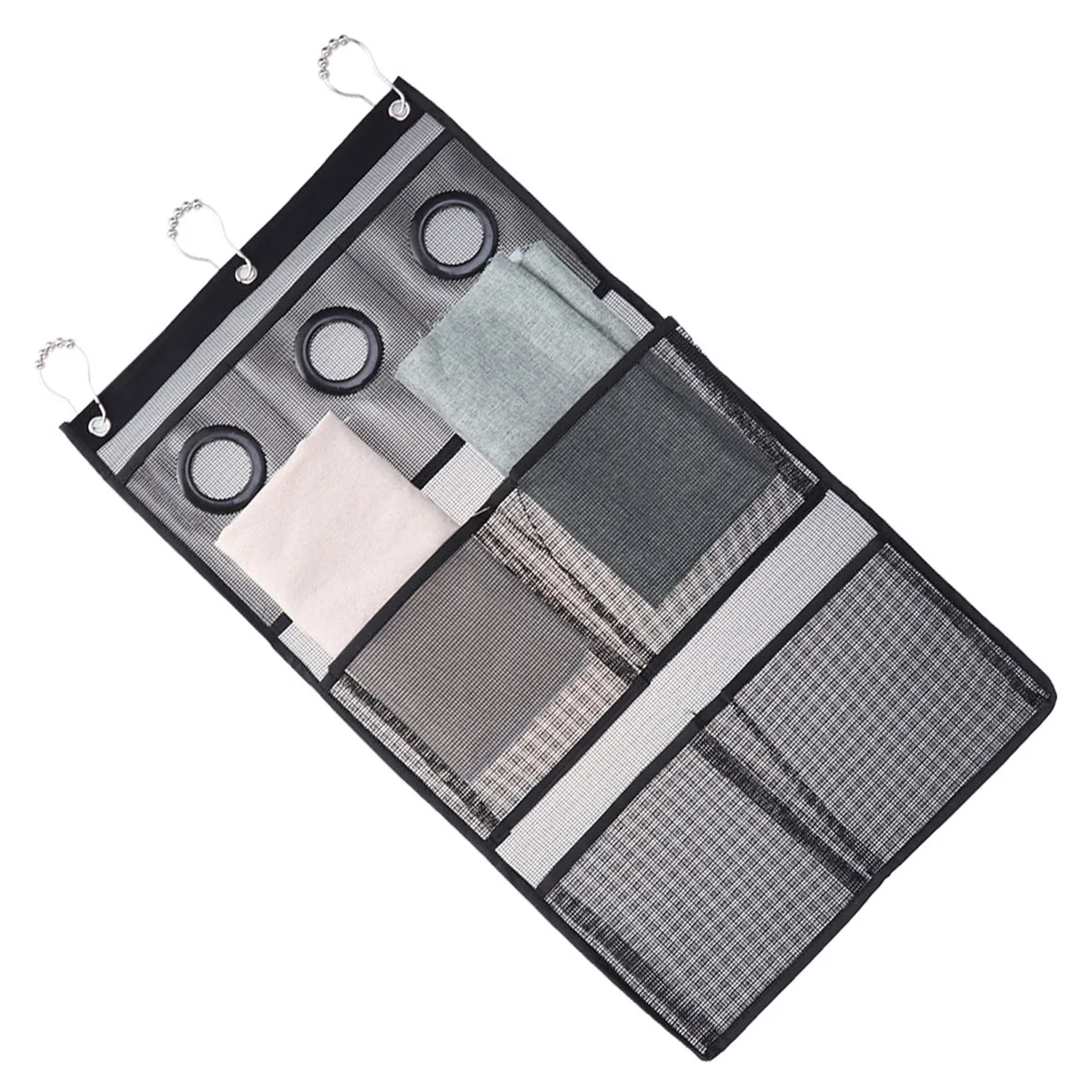 Bathroom Storage Bag Lightweight Foldable Wall Hang Mesh ganizer Toiletries Hanger Bath Accessory Use
Bathroom Storage Bag Lightweight Foldable Wall Hang Mesh ganizer Toiletries Hanger Bath Accessory Use