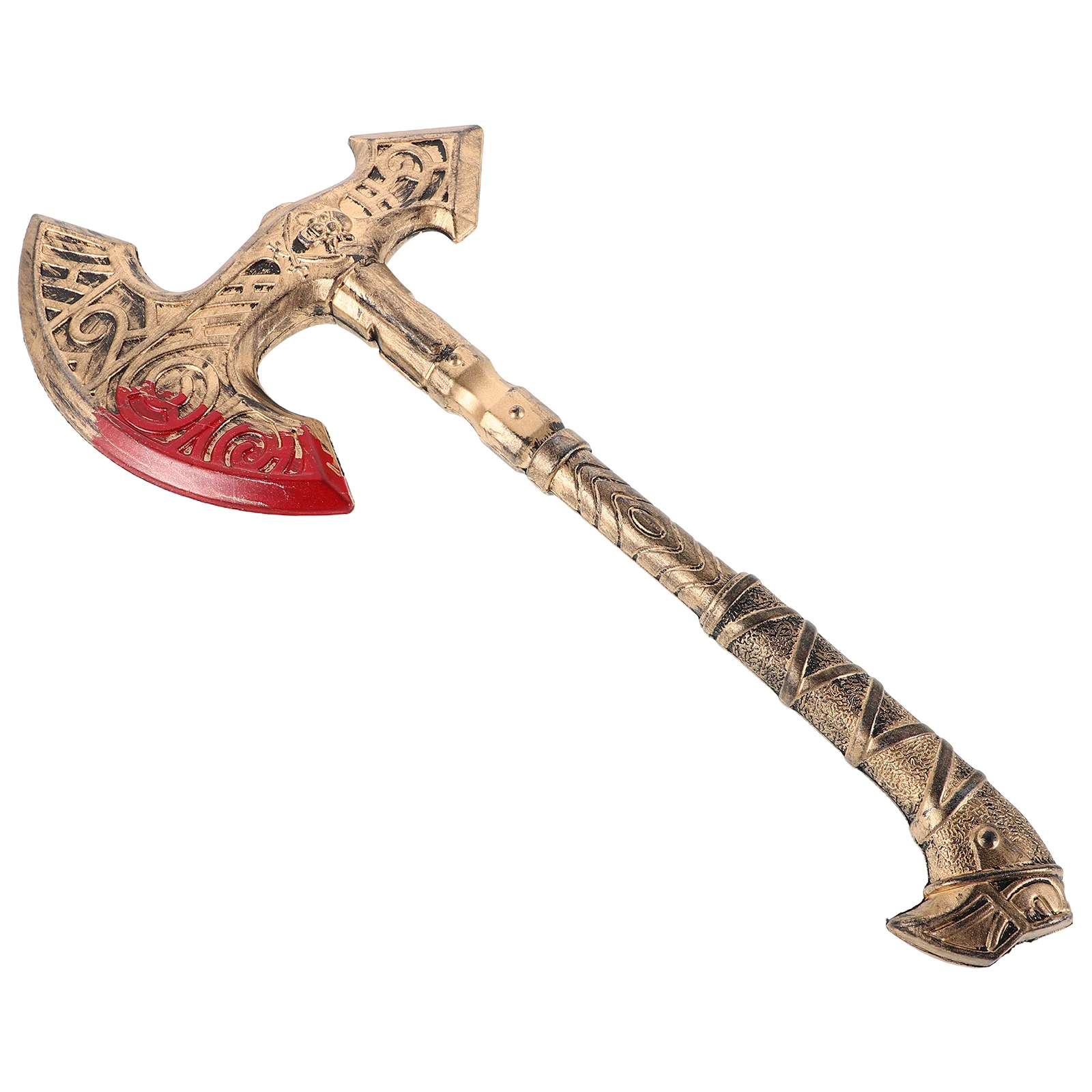 Simulated Props Golden Plastic Cosplay Fake Realistic Design Lightweight Halloween Decor Stage Props Viking
Simulated Props Golden Plastic Cosplay Fake Realistic Design Lightweight Halloween Decor Stage Props Viking