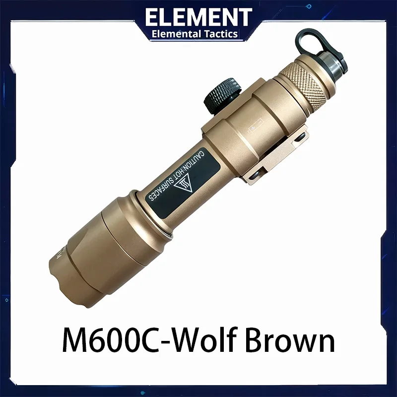 Tactical SF M600C Light, Universal 20mm Rail Mounted Flashlight, Outdoor Lighting Tool for Hunting and Tactical Field Activities
Tactical SF M600C Light, Universal 20mm Rail Mounted Flashlight, Outdoor Lighting Tool for Hunting and Tactical Field Activities