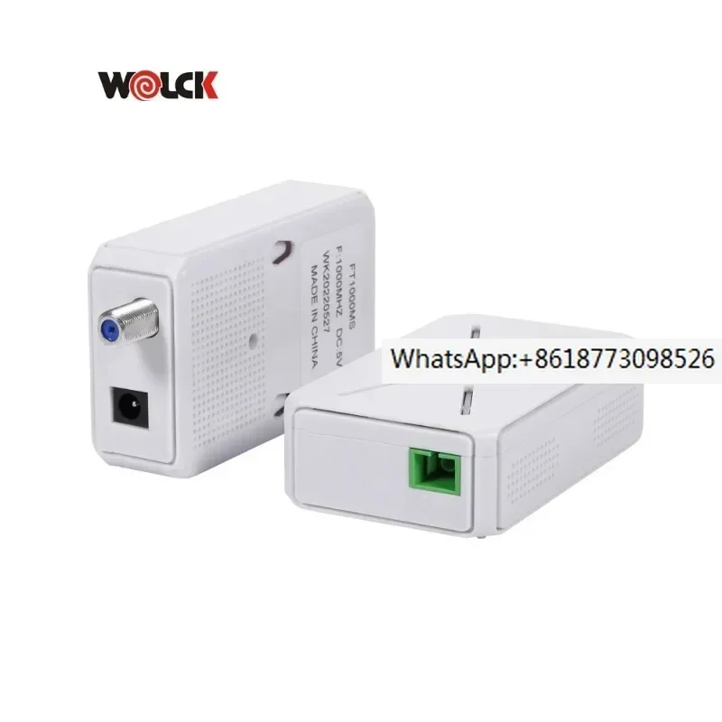 Wolck Fiber Digital TV CATV FTTH Node Mini Active Passive Optical Receiver with WDM
Wolck Fiber Digital TV CATV FTTH Node Mini Active Passive Optical Receiver with WDM