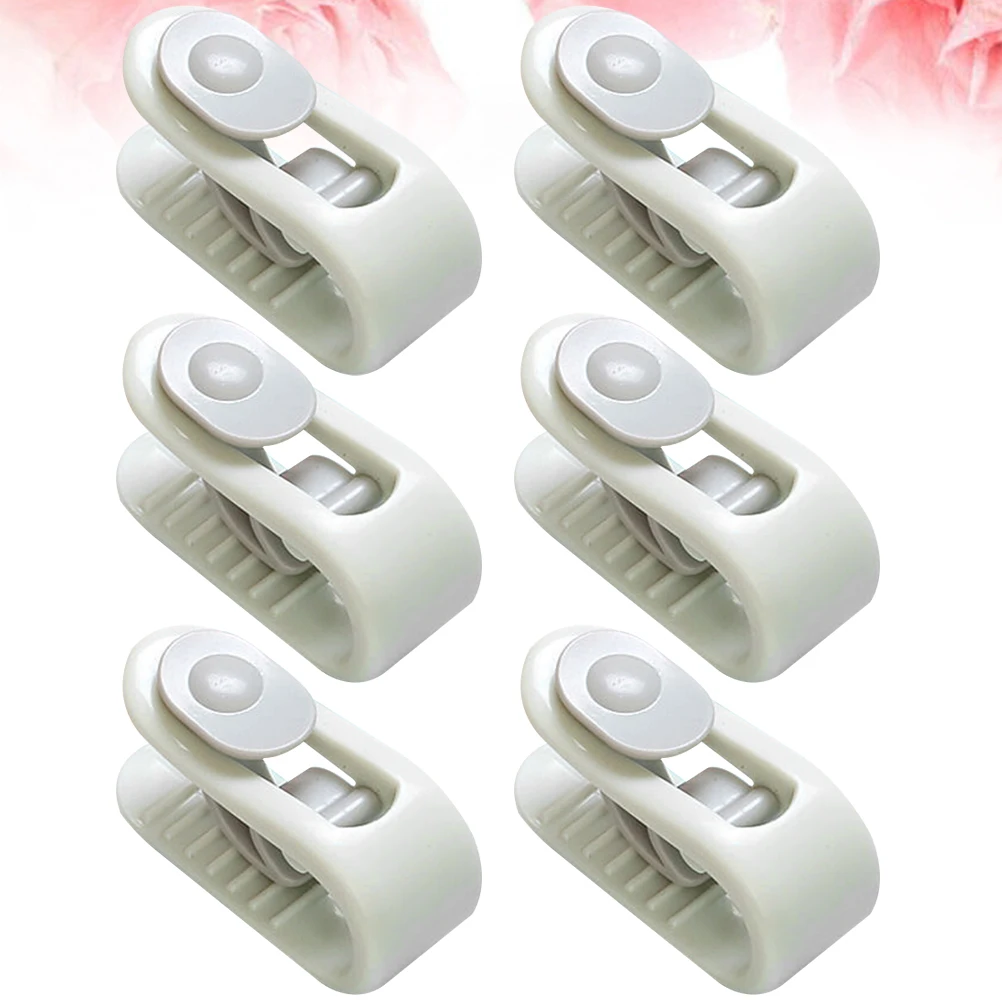 6pcs Quilt Holder Non-Slip Buckle Bed Sheet Clip Fixator Lightweight No Needle For Sheets Mattress Pads Tablecloths
6pcs Quilt Holder Non-Slip Buckle Bed Sheet Clip Fixator Lightweight No Needle For Sheets Mattress Pads Tablecloths