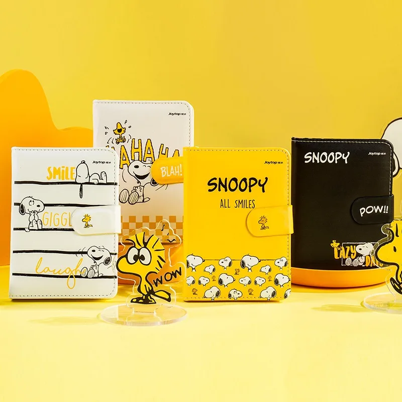 Cartoon pattern cute Snoopy fashion versatile simple creative new high-value PU waterproof portable magnetic buckle notebook
Cartoon pattern cute Snoopy fashion versatile simple creative new high-value PU waterproof portable magnetic buckle notebook