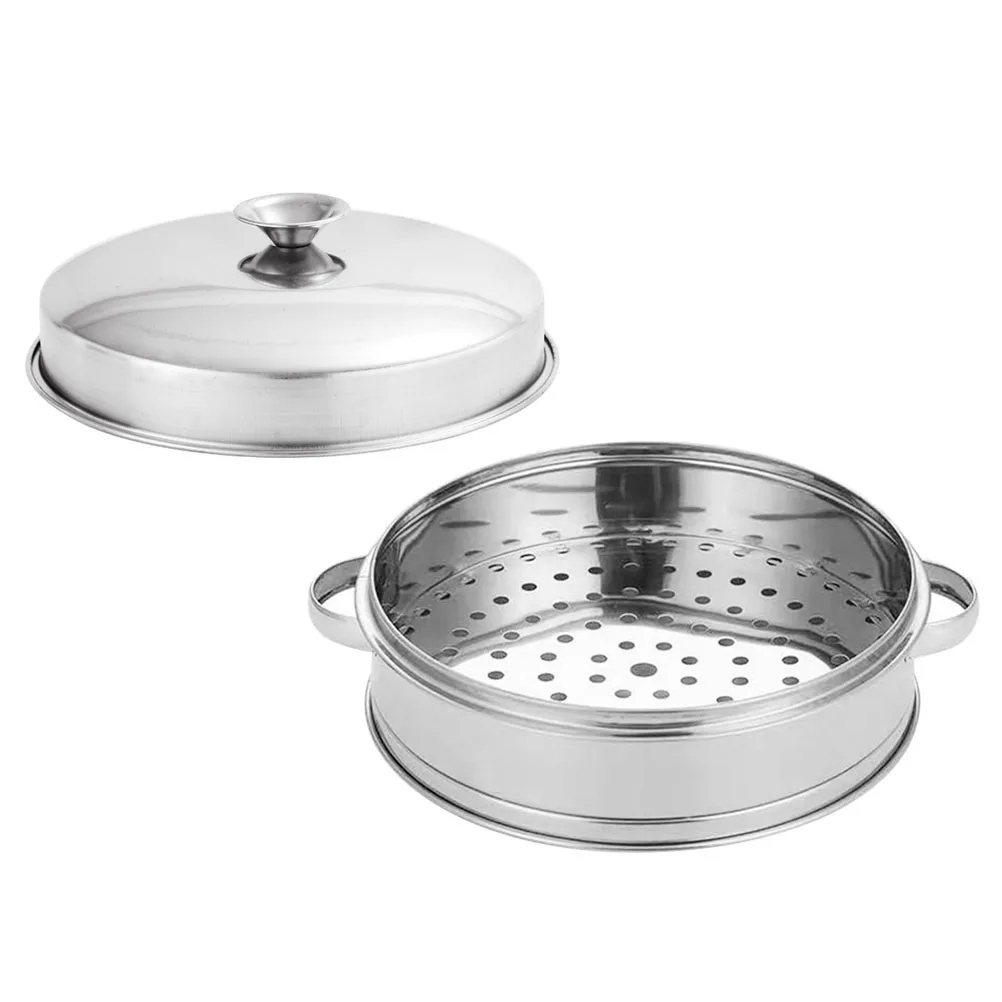Stainless Steel Thicken Food Steamer Lid for Cooking Microwave Food Cookware Multi Functional Kitchen Tool Basket
Stainless Steel Thicken Food Steamer Lid for Cooking Microwave Food Cookware Multi Functional Kitchen Tool Basket