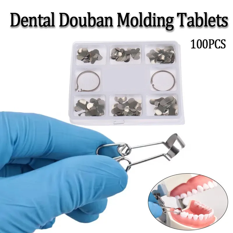 100Pcs Dental Matrix Sectional Contoured Metal Matrices Bands Dental Matrix Rings Full Teeth 1.398
100Pcs Dental Matrix Sectional Contoured Metal Matrices Bands Dental Matrix Rings Full Teeth 1.398