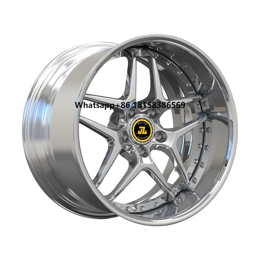 JZ Luxury Monoblock 2 Piece Deep Dish Forged Alloy Wheels 5x112 5x120 for 296 GTB 488 GTB F430 Purosangue 348 TS F355 GT3
JZ Luxury Monoblock 2 Piece Deep Dish Forged Alloy Wheels 5x112 5x120 for 296 GTB 488 GTB F430 Purosangue 348 TS F355 GT3