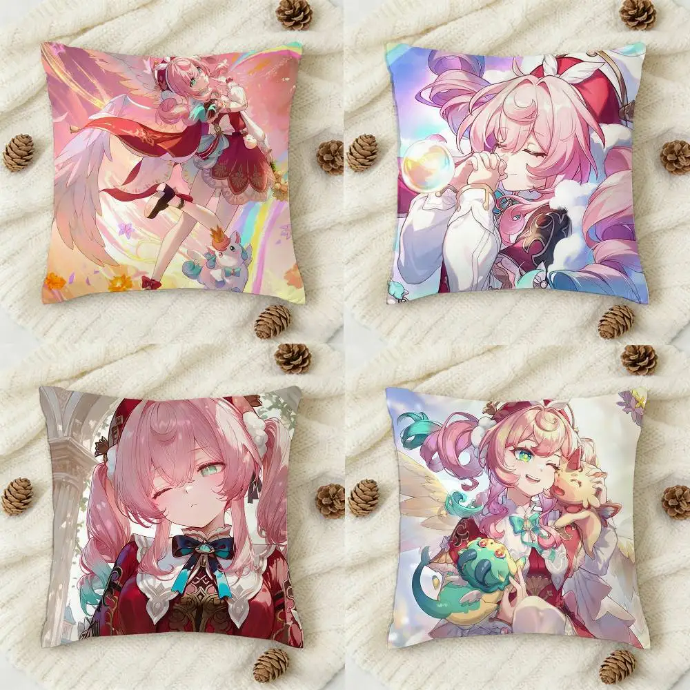 1pc Hyacine Honkai Star Rail Double-sided Printed Square Decorative Cushion Cover for Sofa Living Room Home Decor
1pc Hyacine Honkai Star Rail Double-sided Printed Square Decorative Cushion Cover for Sofa Living Room Home Decor