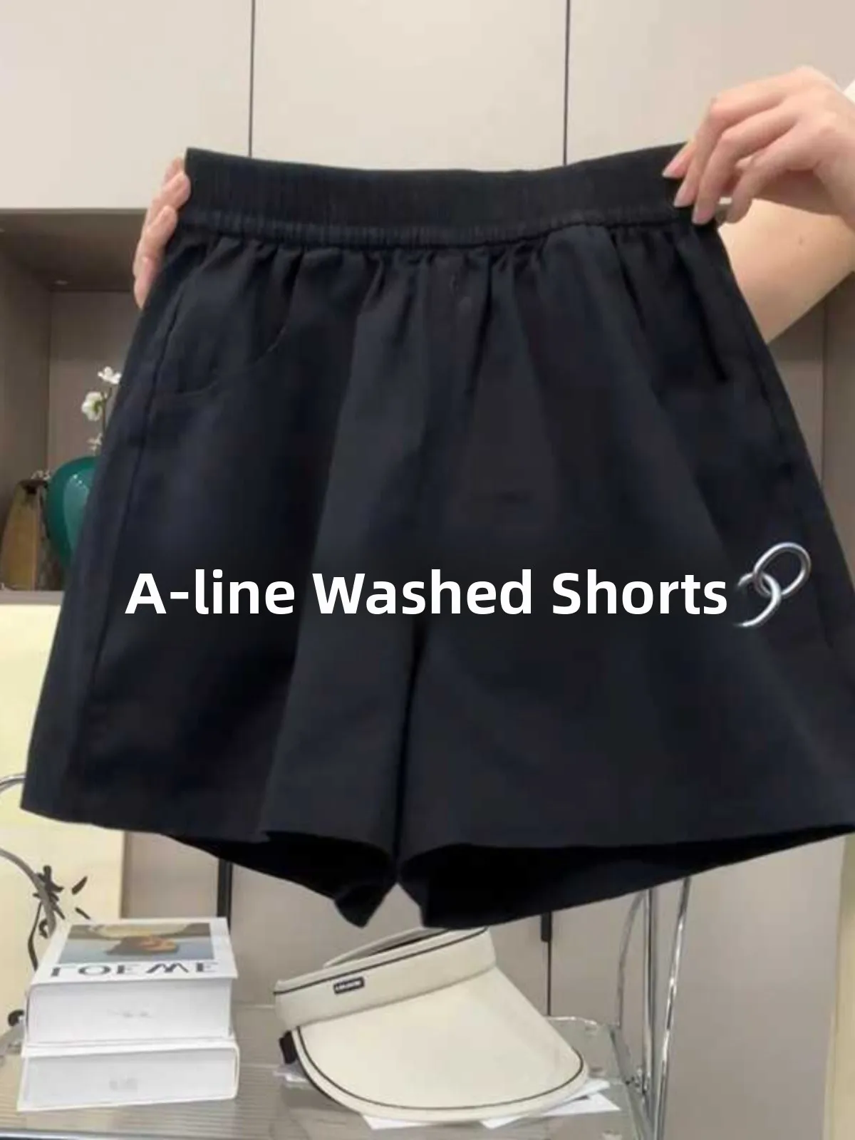 High Waist A-Line Wide Leg Short Sports Shorts Women's Thin Summer Casual Pants plus Size Pear Shape Body High Speed Dry
High Waist A-Line Wide Leg Short Sports Shorts Women's Thin Summer Casual Pants plus Size Pear Shape Body High Speed Dry