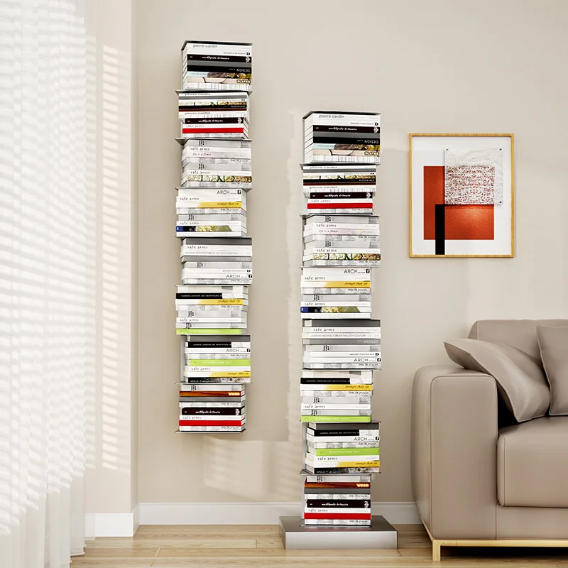InvisibleStainless Steel Bookshelf Hanging Floor Shelf Children's Aisle Corner Upper Wall Hanging Bookcase
InvisibleStainless Steel Bookshelf Hanging Floor Shelf Children's Aisle Corner Upper Wall Hanging Bookcase