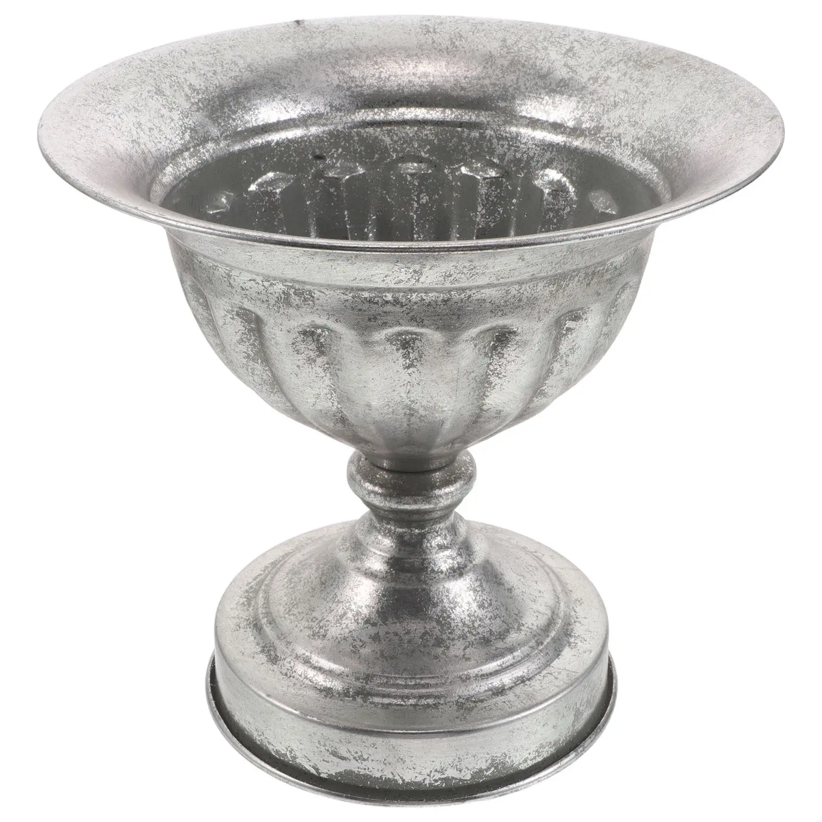 Silver Vintage Decorative Urn Flower Pot Pedestal Vase Outdoor Indoor Garden Patio Wedding Centerpiece
Silver Vintage Decorative Urn Flower Pot Pedestal Vase Outdoor Indoor Garden Patio Wedding Centerpiece