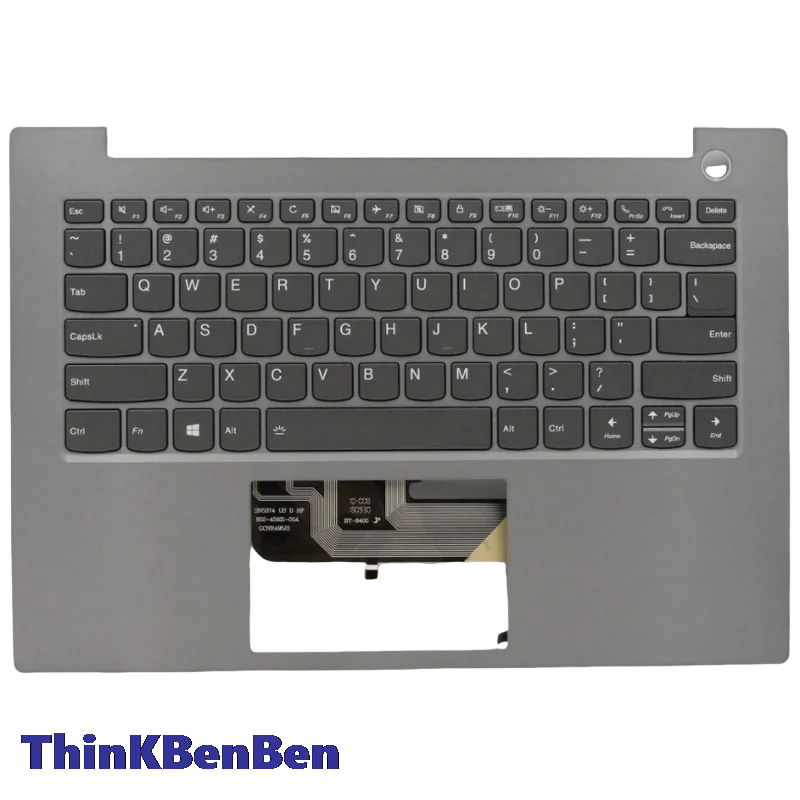 US English Mineral Gray Keyboard Upper Case Palmrest Shell Cover For Lenovo ThinkBook 14 14IML 14IIL 5CB0W44347
US English Mineral Gray Keyboard Upper Case Palmrest Shell Cover For Lenovo ThinkBook 14 14IML 14IIL 5CB0W44347