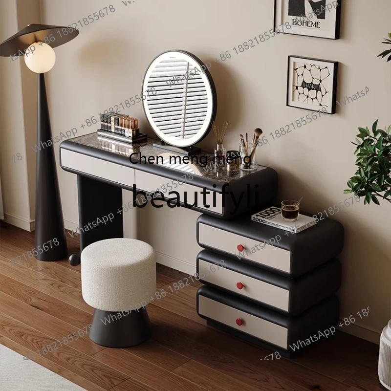Dresser bedroom modern simple makeup table small apartment makeup table bedside chest integrated, dressing cabinet H
Dresser bedroom modern simple makeup table small apartment makeup table bedside chest integrated, dressing cabinet H