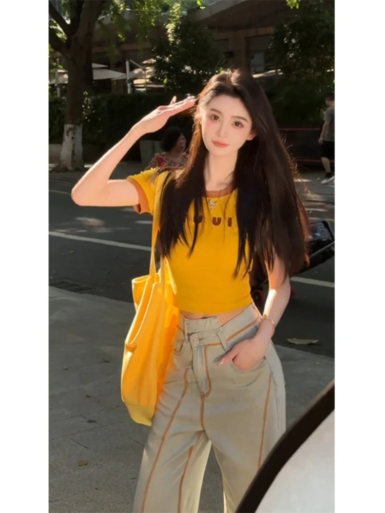 Dopne Summer Outfit Korean Design ort Sve Wide Leg Pants Two Piece Set Casual Versatile Sle for Men And Women
Dopne Summer Outfit Korean Design ort Sve Wide Leg Pants Two Piece Set Casual Versatile Sle for Men And Women