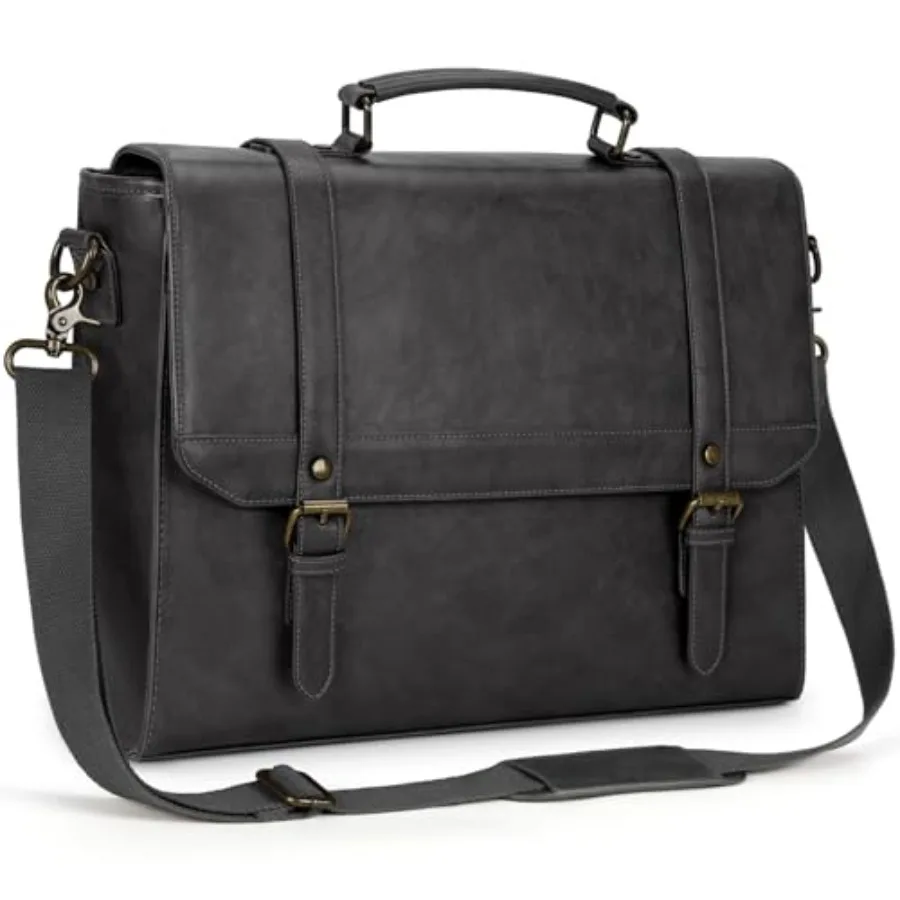 Messenger Bag for Men Vintage Leather Waterproof Laptop Briefcase Large Computer Laptop Bag Leather Satchel Bag Retro Shoulder
Messenger Bag for Men Vintage Leather Waterproof Laptop Briefcase Large Computer Laptop Bag Leather Satchel Bag Retro Shoulder