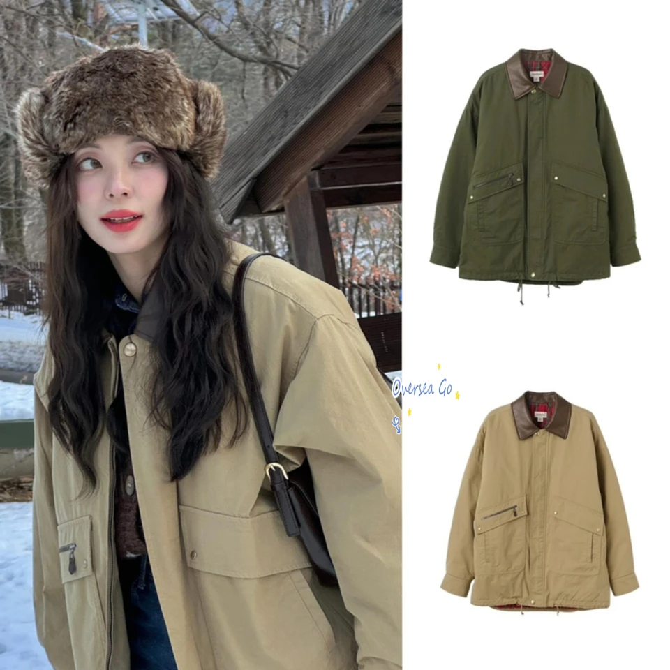Sienne Autumn Winter Plaid Lined Casual Cotton Jacket Women's Button up Collar Retro Contrast Color Thickened Organic Cotton
Sienne Autumn Winter Plaid Lined Casual Cotton Jacket Women's Button up Collar Retro Contrast Color Thickened Organic Cotton