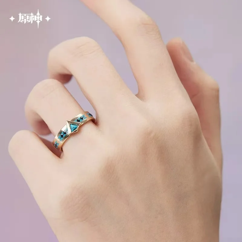 Game Genshin Impact Official Genuine Product Citlali Theme Turquoise Ring Accessory Holiday Halloween Gift Anime Cartoon Cosplay
Game Genshin Impact Official Genuine Product Citlali Theme Turquoise Ring Accessory Holiday Halloween Gift Anime Cartoon Cosplay