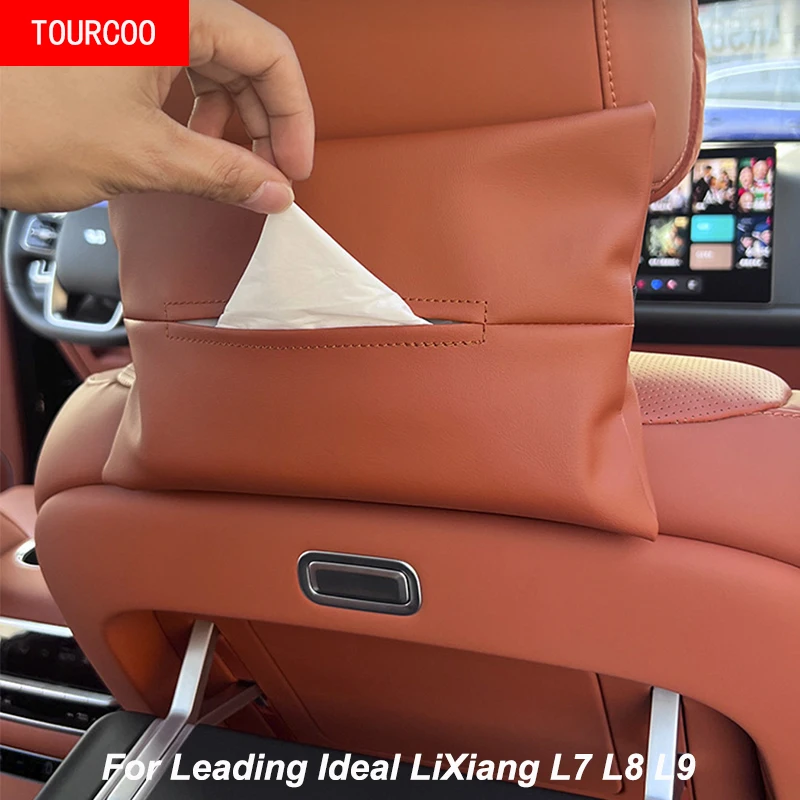 For Leading Ideal LiXiang L7 L8 L9 Car Tissue Storage Bag Auto Accessories Car Interior Storage Bag Organizer Decoration
For Leading Ideal LiXiang L7 L8 L9 Car Tissue Storage Bag Auto Accessories Car Interior Storage Bag Organizer Decoration