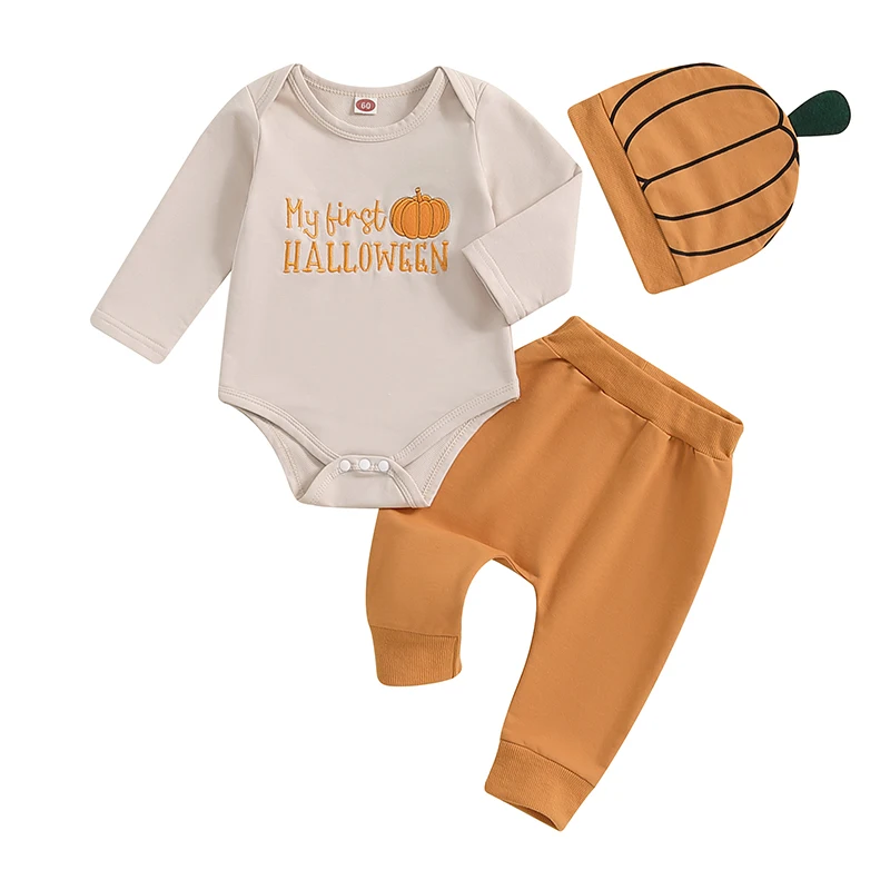 My First Halloween Baby Boy Outfit Embroidered 1st Halloween Shirt Romper Bodysuit Pant Baby Boy Halloween Clothes
My First Halloween Baby Boy Outfit Embroidered 1st Halloween Shirt Romper Bodysuit Pant Baby Boy Halloween Clothes