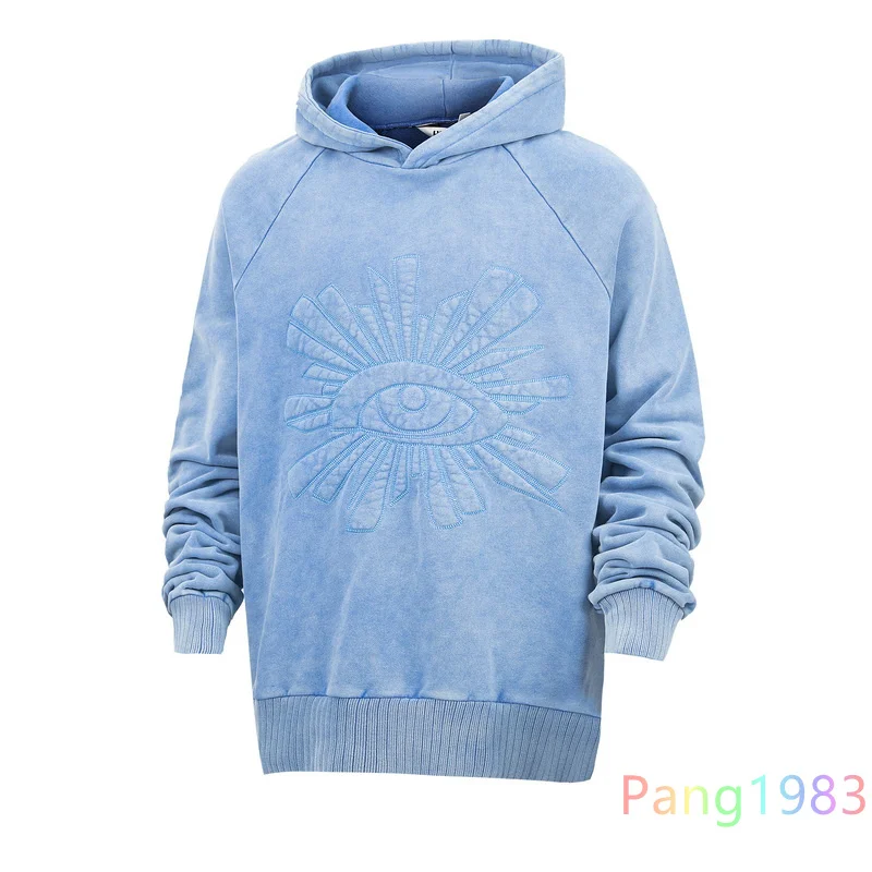 2024fw HOUSE OF ERRORS 8 Colors Hoodie Men Women Eye Embroidery Sweatshirts Vintage Washed Pullover Top
2024fw HOUSE OF ERRORS 8 Colors Hoodie Men Women Eye Embroidery Sweatshirts Vintage Washed Pullover Top