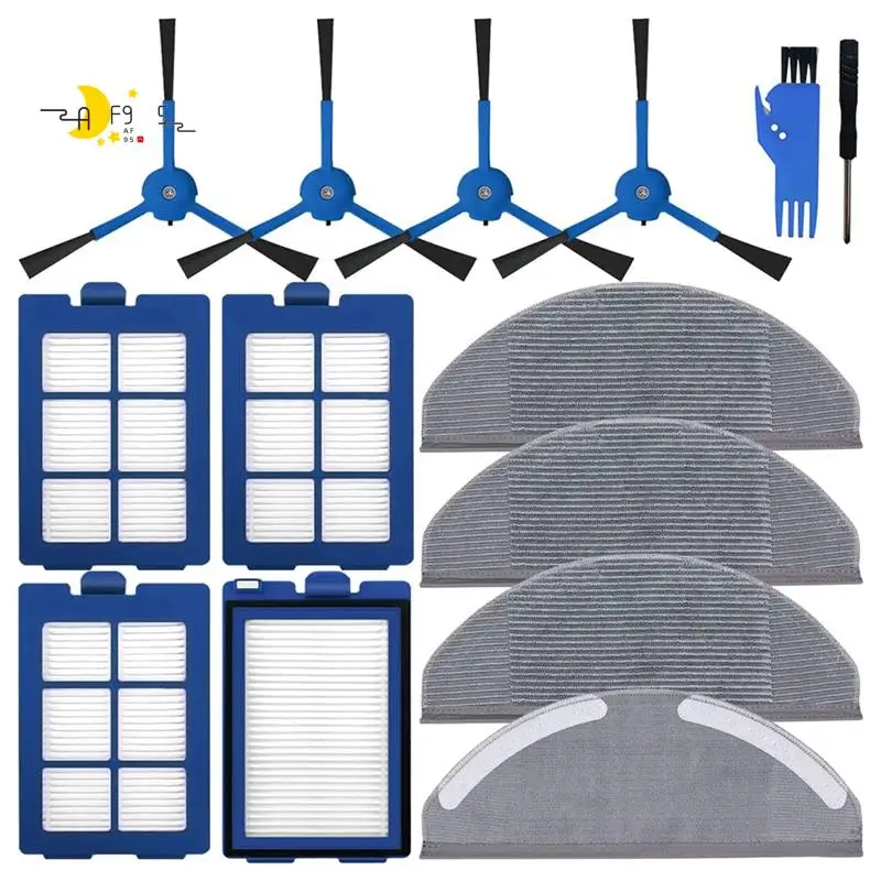 AF95-For Eufy Robovac X8 Hybrid Robot Vacuum Cleaner HEPA Filters Side Brush Mop Cloth Replacement Parts
AF95-For Eufy Robovac X8 Hybrid Robot Vacuum Cleaner HEPA Filters Side Brush Mop Cloth Replacement Parts