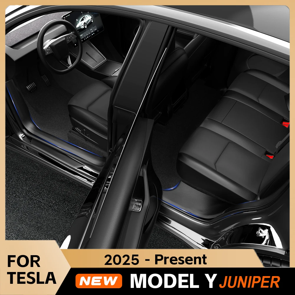 6pcs Front Rear Door Sill Guards For Tesla Model Y Juniper 2025 2026 Accessories Inner Protector Cover Trim Car Anti-Dirty Pads
6pcs Front Rear Door Sill Guards For Tesla Model Y Juniper 2025 2026 Accessories Inner Protector Cover Trim Car Anti-Dirty Pads