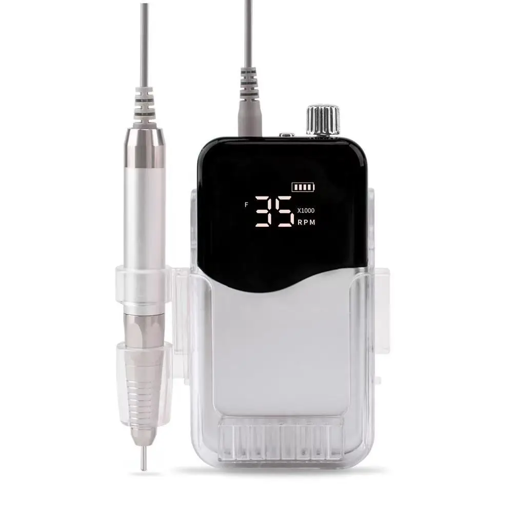 New 85W Electric Nail File 35000 RPM Cordless Professional Brushless Nail Drill Machine
New 85W Electric Nail File 35000 RPM Cordless Professional Brushless Nail Drill Machine