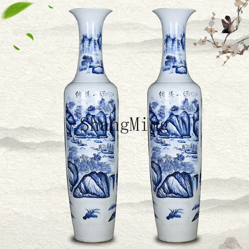 CL ceramics floor-to-ceiling large vase hand-painted blueand rivers have a long history Living room hotel opened
CL ceramics floor-to-ceiling large vase hand-painted blueand rivers have a long history Living room hotel opened