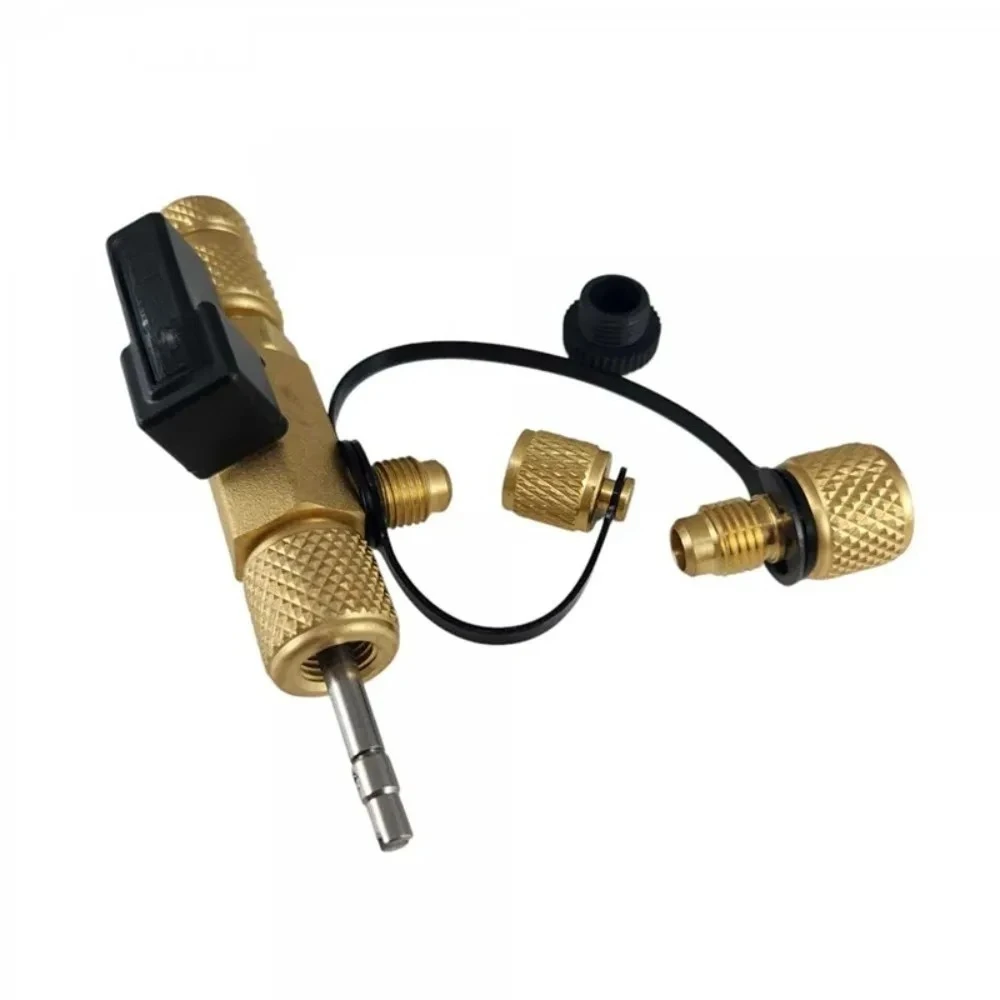 Herramienta reemplazo válvulas y llenado sistema VCR1 (1/4” x 1/4” i 5/16") | Valor
Herramienta reemplazo válvulas y llenado sistema VCR1 (1/4” x 1/4” i 5/16") | Valor