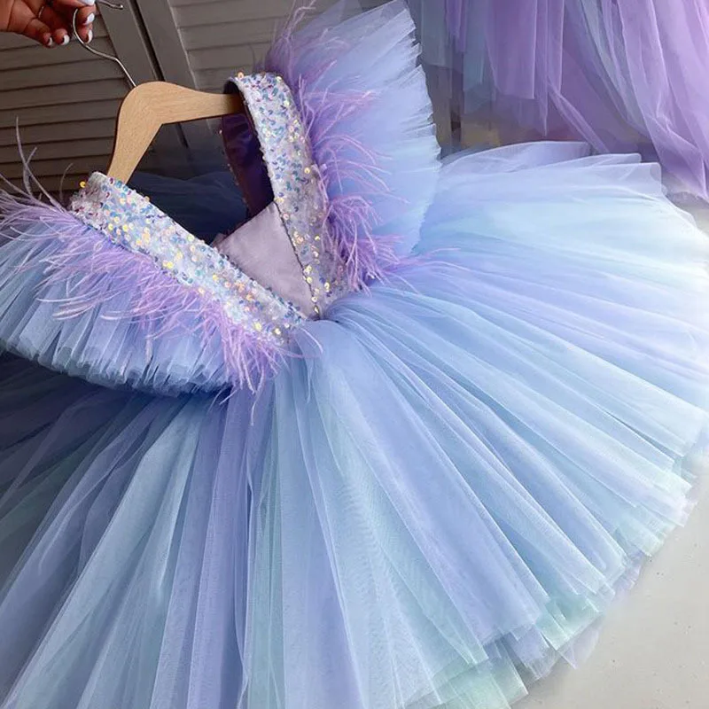 Princess Tulle A Line Sequin Flower Girl Dresses First Communion Dresses Birthday Christmas Gift Wedding Party Runway Show
Princess Tulle A Line Sequin Flower Girl Dresses First Communion Dresses Birthday Christmas Gift Wedding Party Runway Show