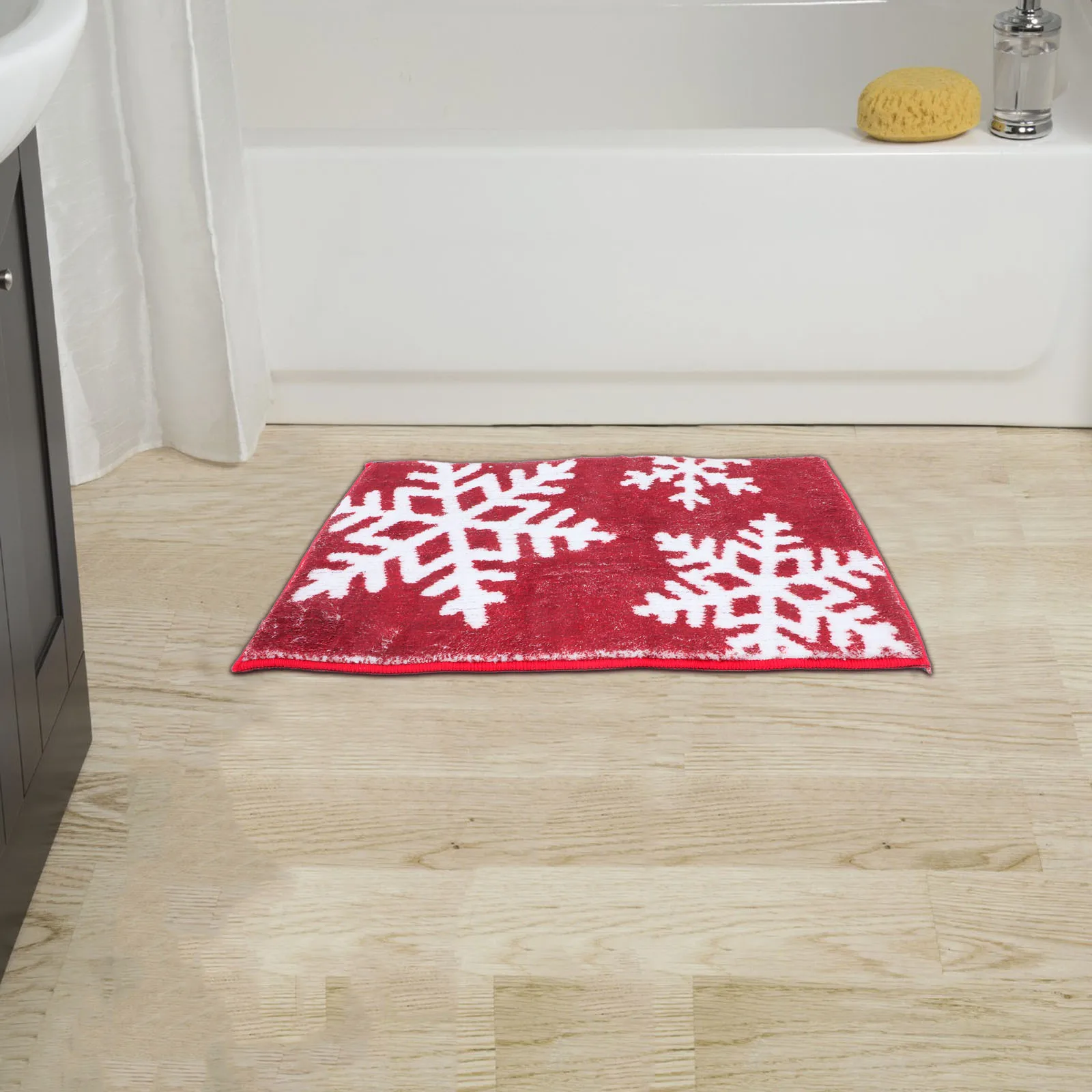 2Pcs Christmas Bathroom Rug Set Anti Slip Soft Durable Shower Mat Floor Mat for Entryway Kitchen Bathroom Holiday Use 
2Pcs Christmas Bathroom Rug Set Anti Slip Soft Durable Shower Mat Floor Mat for Entryway Kitchen Bathroom Holiday Use