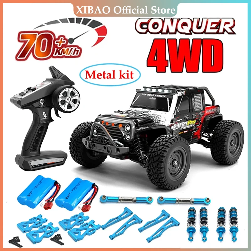 16103PRO 1:16 4WD RC Car with LED 2.4G Remote Control Cars 70KM/H High Speed Drift Monster Truck for Kids VS WLtoys 144001 Toys
16103PRO 1:16 4WD RC Car with LED 2.4G Remote Control Cars 70KM/H High Speed Drift Monster Truck for Kids VS WLtoys 144001 Toys