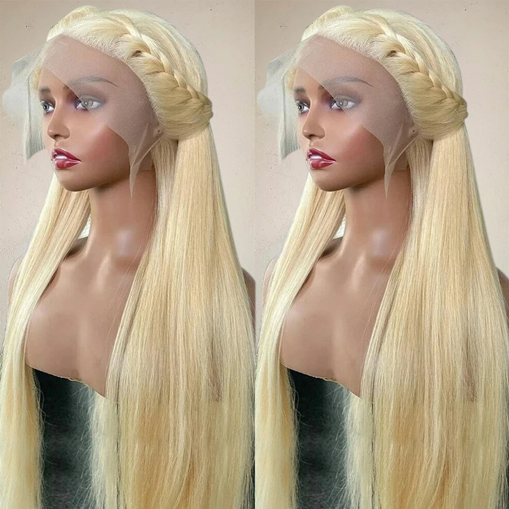 613 Blond Lace Frontal Wig Human Hair Straight 180 Density 13x4 13x6 HD Transparent Lace Front Wigs Lace Frontal Wig For Women
613 Blond Lace Frontal Wig Human Hair Straight 180 Density 13x4 13x6 HD Transparent Lace Front Wigs Lace Frontal Wig For Women
