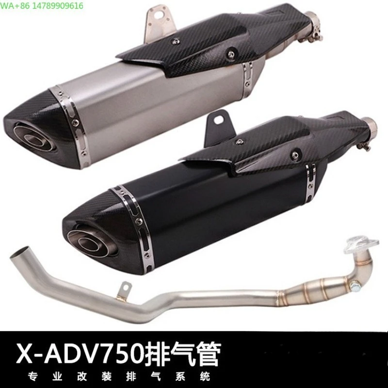 Full-Size Custom Motorcycle ExhaustFactory Direct Sales For Motorcycle X-ADV750 Front Full Section Modification Scorpio SC Pipe
Full-Size Custom Motorcycle ExhaustFactory Direct Sales For Motorcycle X-ADV750 Front Full Section Modification Scorpio SC Pipe