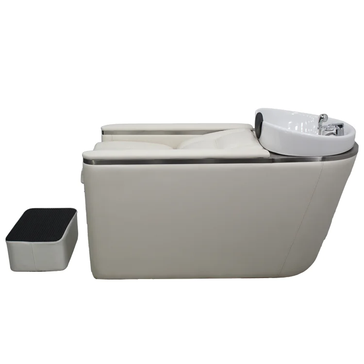 Guangdong Modern Shampoo Bowl Bed Beauty Shampoo Salon Bed with Backwash Sink
Guangdong Modern Shampoo Bowl Bed Beauty Shampoo Salon Bed with Backwash Sink