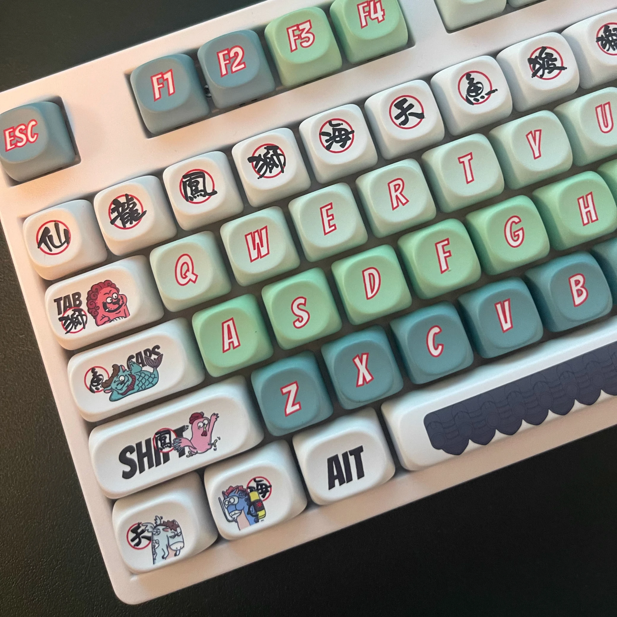 Spine Beast Fairy Keycaps Hot Sublimation Keycaps Love You PBT Small Full Set OQO Highly DIY Keycaps Mechanical Keyboard
Spine Beast Fairy Keycaps Hot Sublimation Keycaps Love You PBT Small Full Set OQO Highly DIY Keycaps Mechanical Keyboard