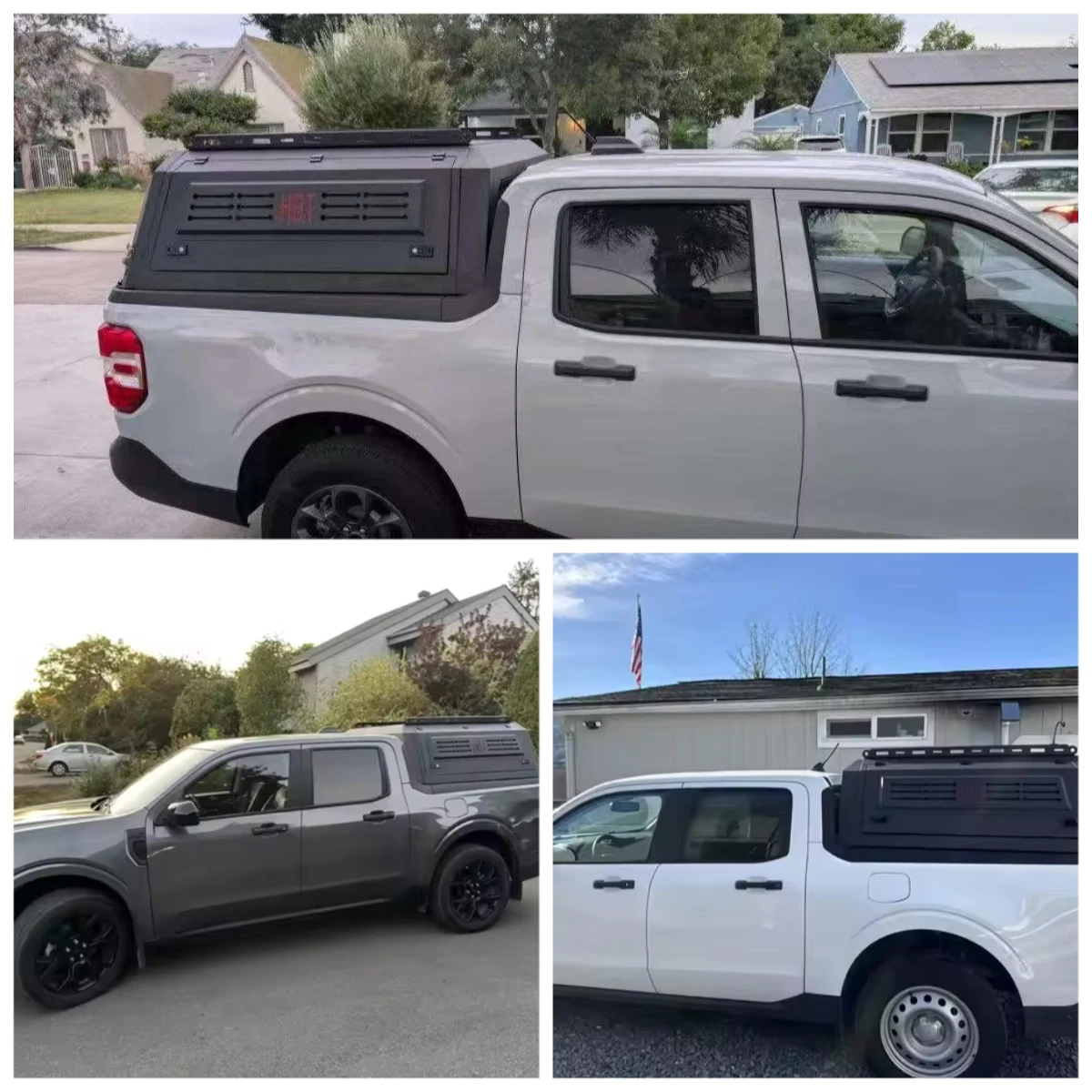 High Quality Aluminum Alloy Folding Truck Bed Cover Hardtop Canopy for Maverick Waterproof Camper Shell Tailgate Lock
High Quality Aluminum Alloy Folding Truck Bed Cover Hardtop Canopy for Maverick Waterproof Camper Shell Tailgate Lock
