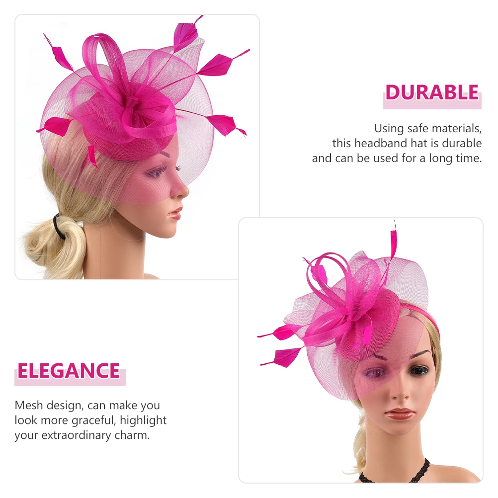 Elegant Gauze Fascinator Hat For Women Lightweight Comfortable Artificial Plume Design Perfect For Wedding Banquet Tea Party
Elegant Gauze Fascinator Hat For Women Lightweight Comfortable Artificial Plume Design Perfect For Wedding Banquet Tea Party