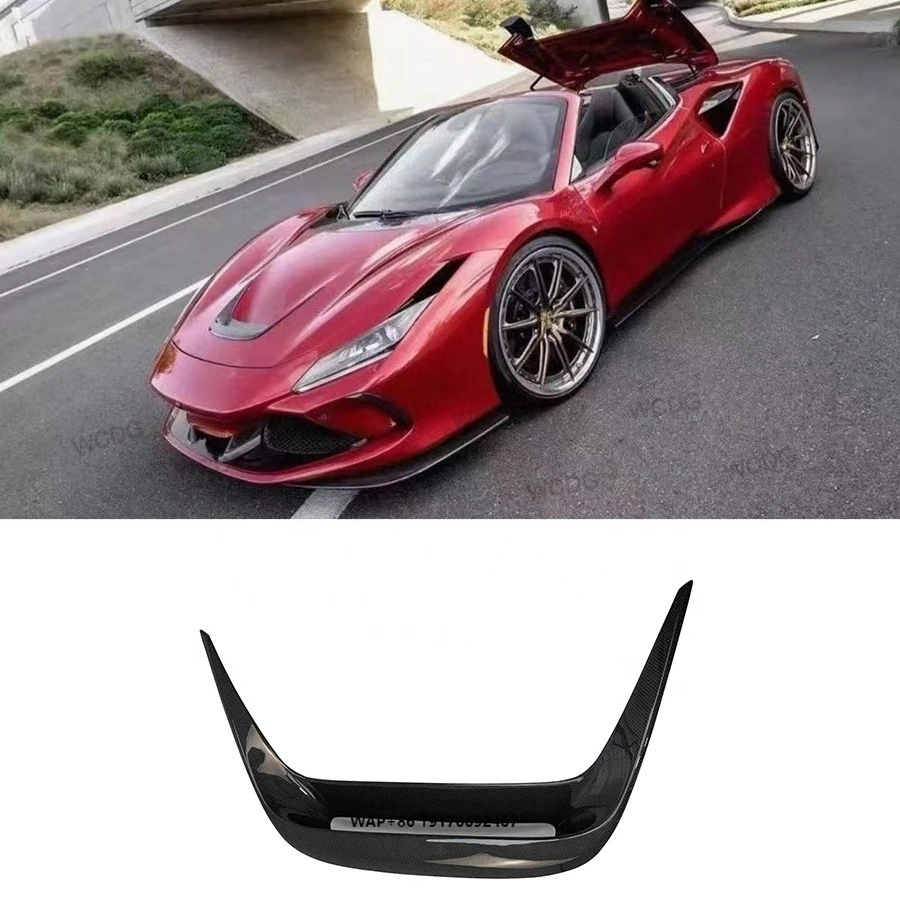 Dry Carbon Fiber Hood Vent Scoop forFerrari F8 Tributo Spider 2019-2022 Front Bumper Hood Center Vent Cover Car Bodykit
Dry Carbon Fiber Hood Vent Scoop forFerrari F8 Tributo Spider 2019-2022 Front Bumper Hood Center Vent Cover Car Bodykit